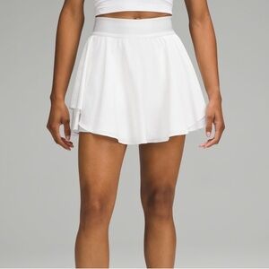 NWOT Lululemon Court Rival High Rise Skirt
